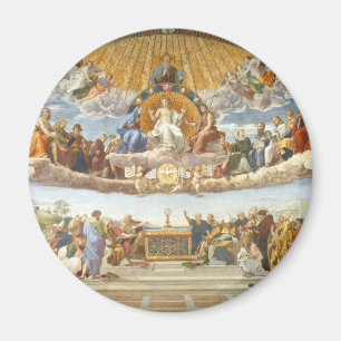 Disputation of the Holy Sacrament, Raphael Sanzio Magnet