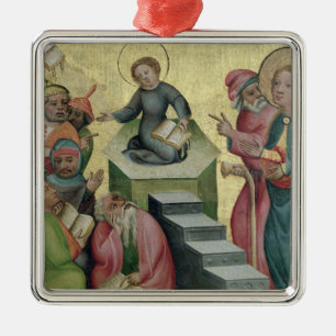Dispute with the Doctors, 1400/10 Metal Ornament