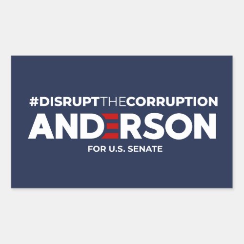 Disrupt the Corruption sticker sheet of 4