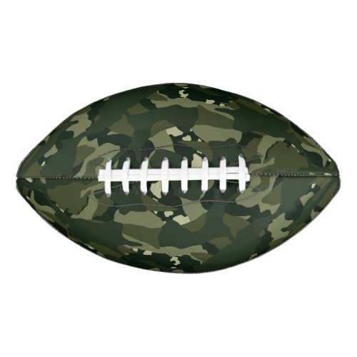 Disruptive khaki camouflage football