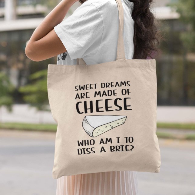 Diss A Brie Tote Bag (Creator Uploaded)