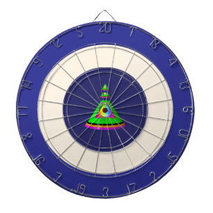 Dissected Pyramid Reunion Bachelor Party Fun Dart Board