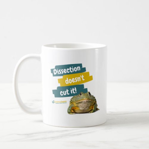 Dissection Doesnt Cut It Froggy Mug