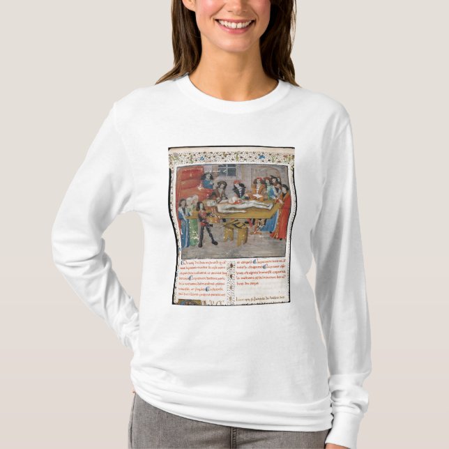 Dissection lesson  Faculty of Medicine T-Shirt (Front)