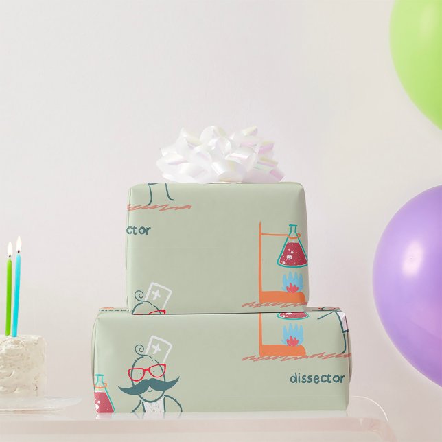 Dissector Scientist Wrapping Paper (Creator Uploaded)