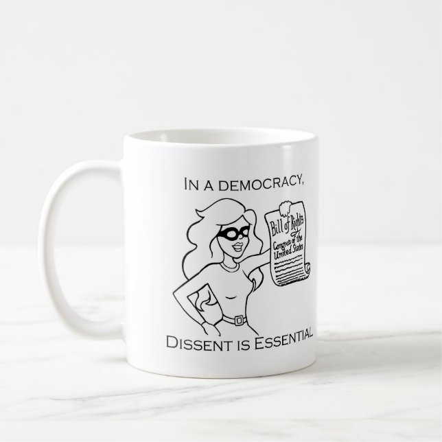 Dissent is Essential Coffee Mug (Left)