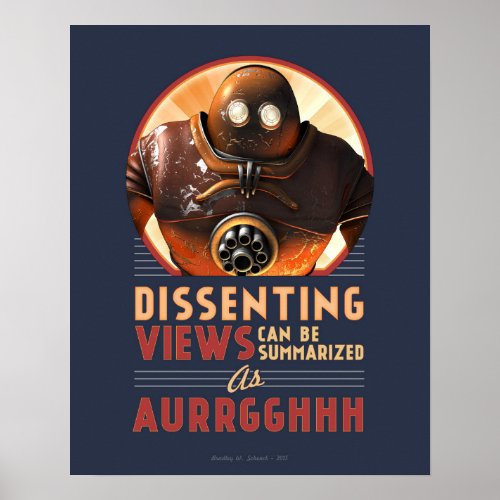 Dissenting Views Can be Summarized poster (16x20