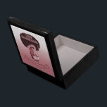 Dissention RBG Gift Box<br><div class="desc">Don't be ruthless! Portrait of Notorious RBG with, "dissention" lettered across the top. Shades of pink graphic, on t-shirts, buttons, cards & gifts.</div>