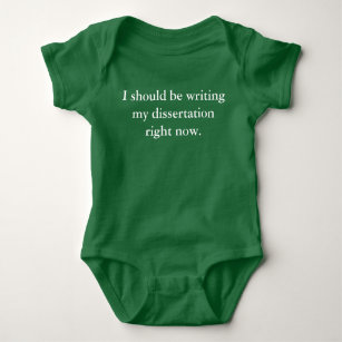 Writing a dissertation with a baby