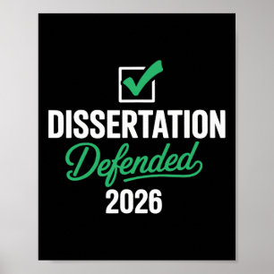 Dissertation Defended 2026 For Phd Edd Doctorate G Poster