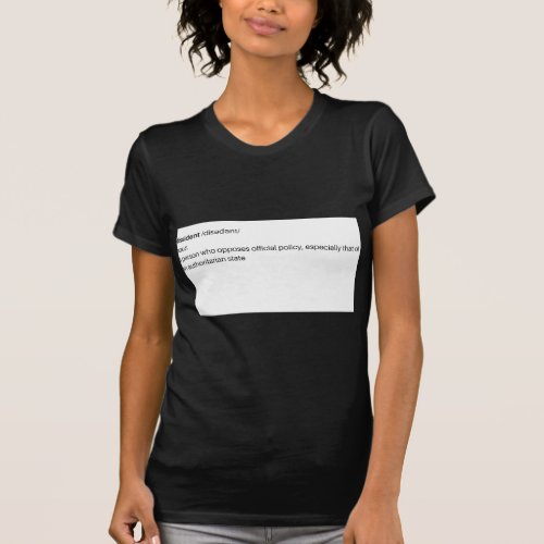 dissident logo apparel T_Shirt