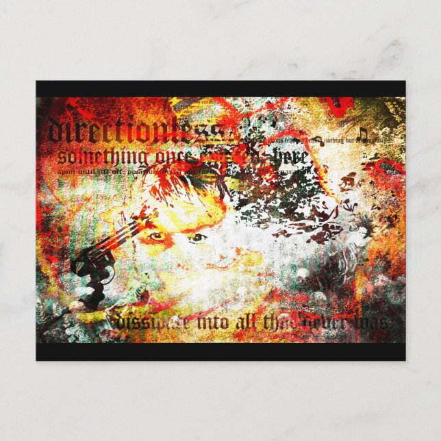dissipate postcard (Front)