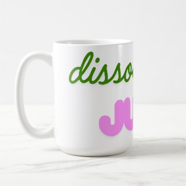 Dissociation Juice Mug (Left)