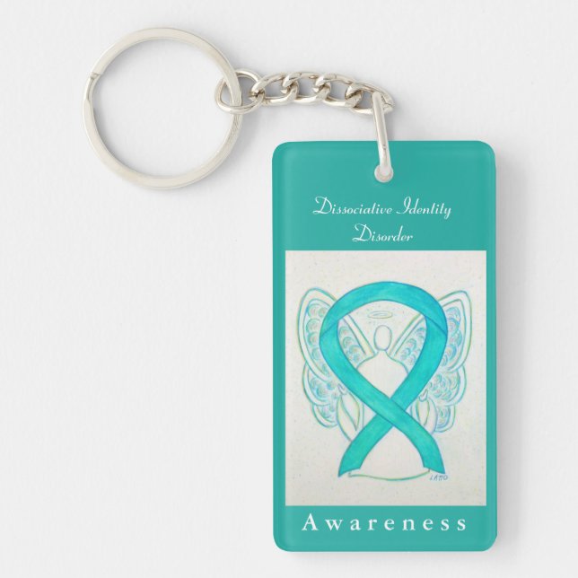 Dissociative Identity Disorder Awareness Keychain (Front)
