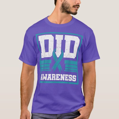 Dissociative Identity Disorder Warrior Awareness R T_Shirt