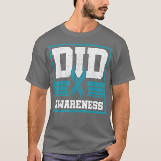 Dissociative Identity Disorder Warrior Awareness R T-Shirt
