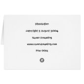 Dissolution Cards (Back Horizontal)