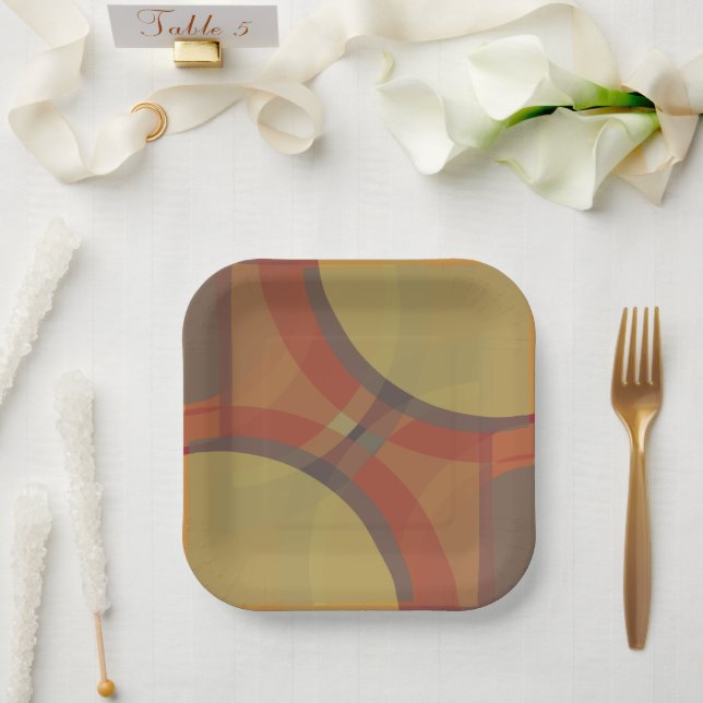Dissolution Paper Plates (Wedding)