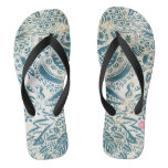 Dissolve classic brocade pattern in lines flip flops