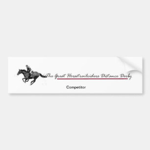 Distance Derby Bumper Sticker