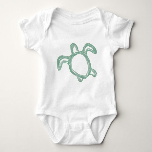 Distance for love baby bodysuit (Front)