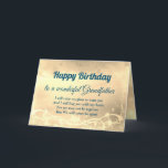 Distance Happy Birthday Grandfather Card<br><div class="desc">Luxury Gold Distance Happy Birthday Grandfather personalized Greeting Card.</div>