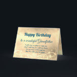 Distance Happy Birthday Grandfather Card<br><div class="desc">Luxury Gold Distance Happy Birthday Grandfather personalized Greeting Card.</div>