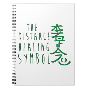 Distance Healing Reiki Symbol Notebook