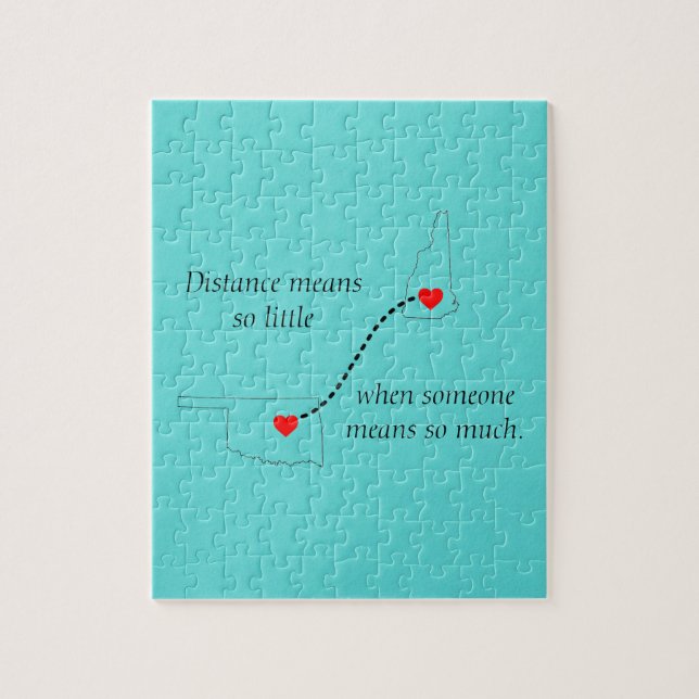 Distance Means So Little Puzzle (Vertical)