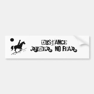 Distance Rider's Bumper Sticker