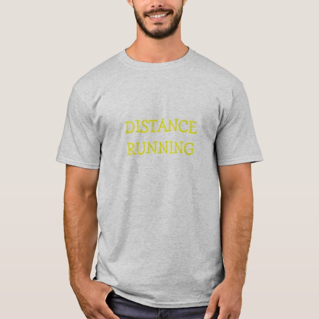 DISTANCE RUNNING T-Shirt (Front)