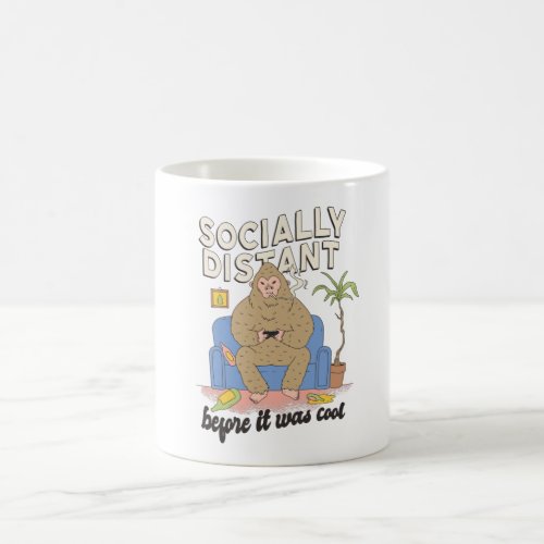 Distant Bigfoot Coffee Mug