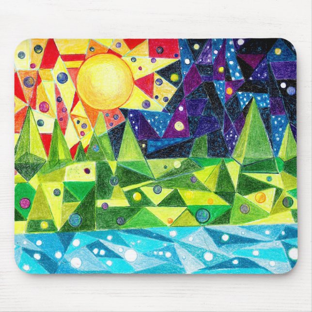 Distant Future Mouse Pad (Front)