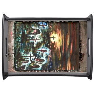 Distant Light Serving Tray