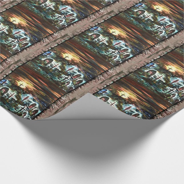 Distant Light Wrapping Paper (Corner)