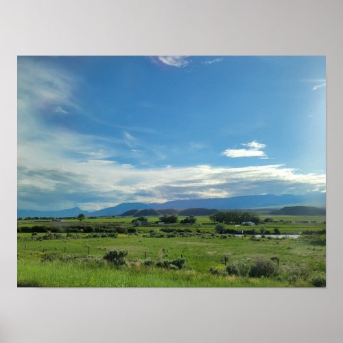 Distant Mountains Poster