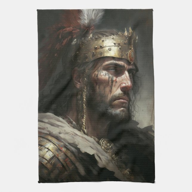 Distant War Kitchen Towel (Vertical)