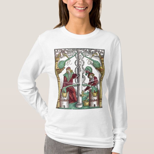 Distillation Furnace in Alchemy T-Shirt (Front)