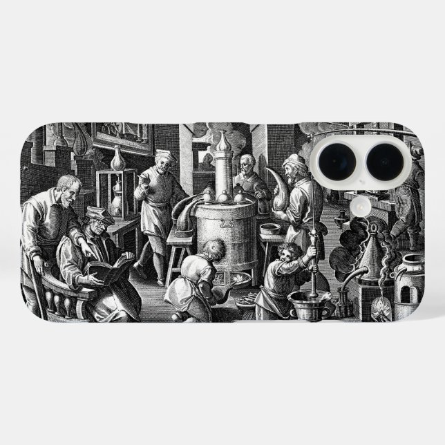 Distillation in an Alchemy Lab Case-Mate iPhone Case (Back (Horizontal))