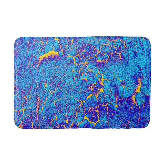 Distinctive Abstract Texture Bath Mat (Front)