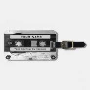 Distinctive Audio Cassette Effect Luggage Tag at Zazzle