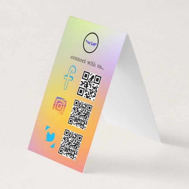 Distinctive Digital Business Card (Front)
