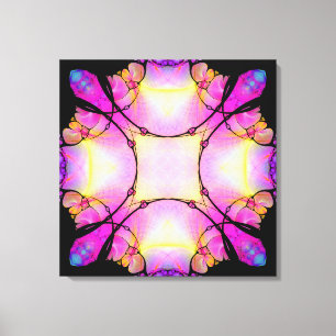Distinctive Divergence Wrapped Canvas Print