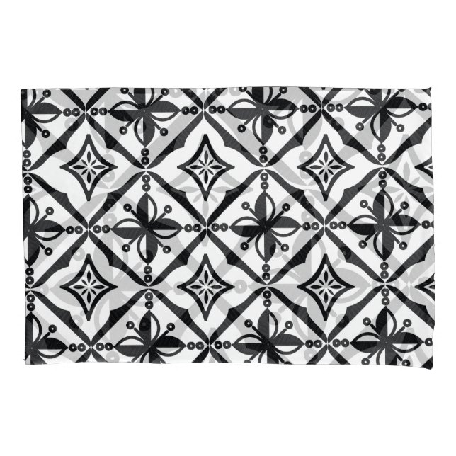 Distinctive Indonesian Batik: Vintage Motifs. Pillow Case (Front)