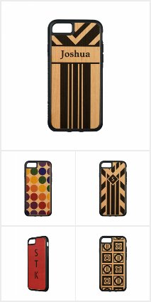 Distinctive iPhone 8/7 Wood Cases