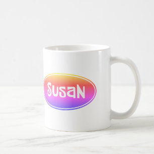 Distinctive "SUSAN" Coffee Mug