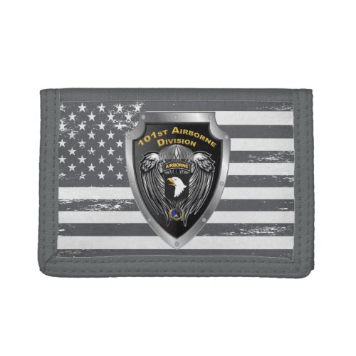 Distinguished 101st Airborne Division Trifold Wallet