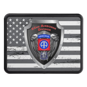 Distinguished 82nd Airborne Division “All The Way" Hitch Cover