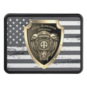 Distinguished 82nd Airborne Division “All The Way" Hitch Cover