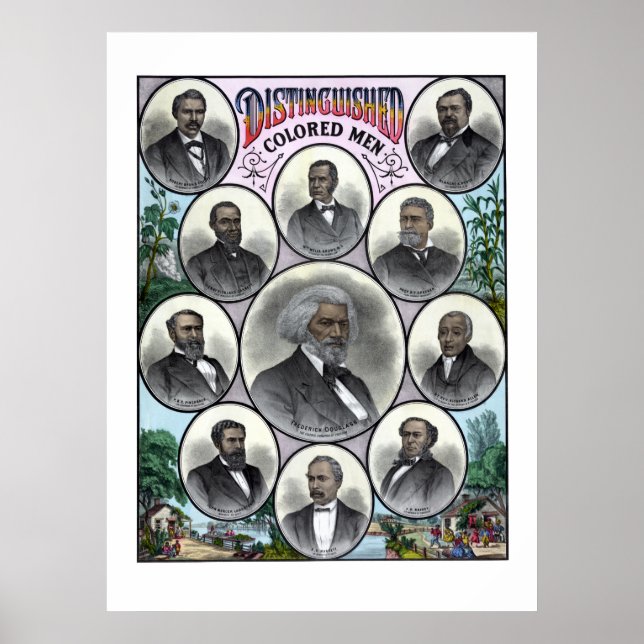 Distinguished Colored Men Poster (Front)
